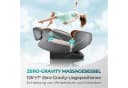 NAIPO Massagesessel Shiatsu Zero-Gravity Grau/Braun mit Massagefunktion Bild 1