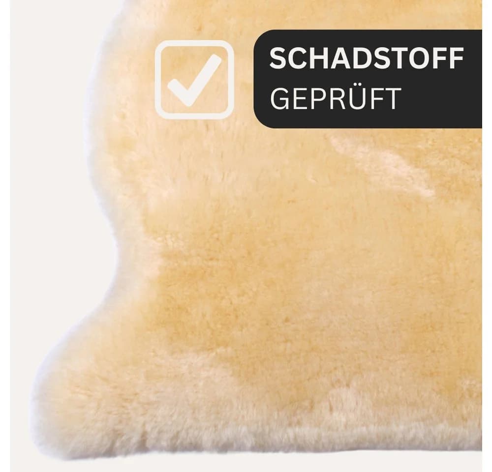 Naturasan Baby Lammfell geschoren medizinisch gegerbt 100% Merino