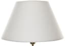 Signature Home Collection Lampenschirm Stoff Chintz Handgefertigt 40 cm Weiß Bild 2
