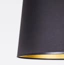 Signature Home Collection Lampenschirm Handgefertigt Chintz Stoff Gold Bild 1