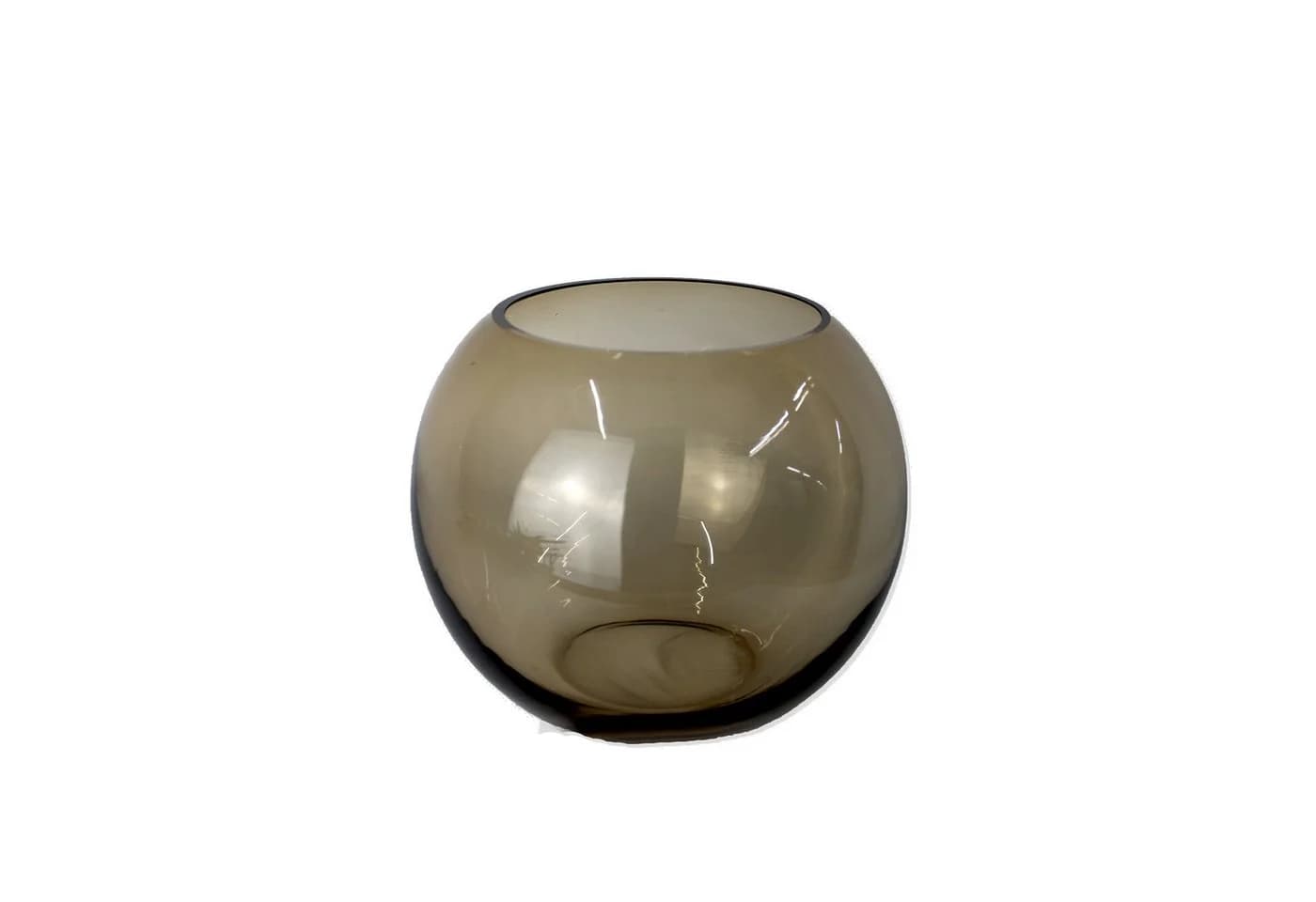 Signature Home Collection Kugelvase Glas Braun - Bild 3