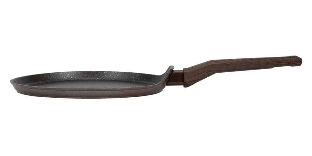 RESTO Crêpepfanne Carina 28cm Marmor-Antihaft Holzgriff