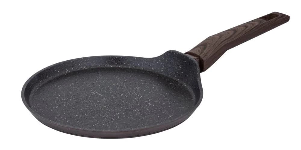 RESTO Crêpepfanne Carina 28cm Marmor-Antihaft Holzgriff - Bild 2