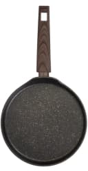RESTO Crêpepfanne Carina 28cm Marmor-Antihaft Holzgriff Bild 3