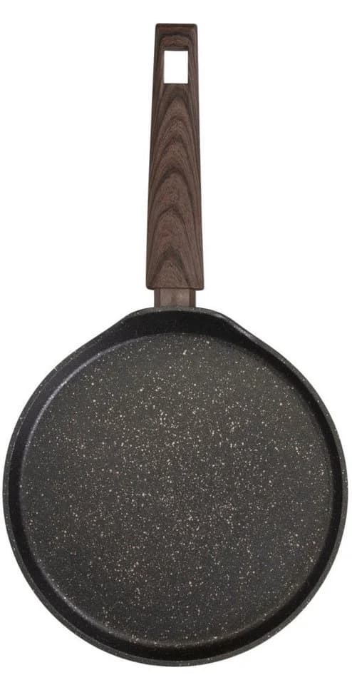 RESTO Crêpepfanne Carina 28cm Marmor-Antihaft Holzgriff - Bild 3