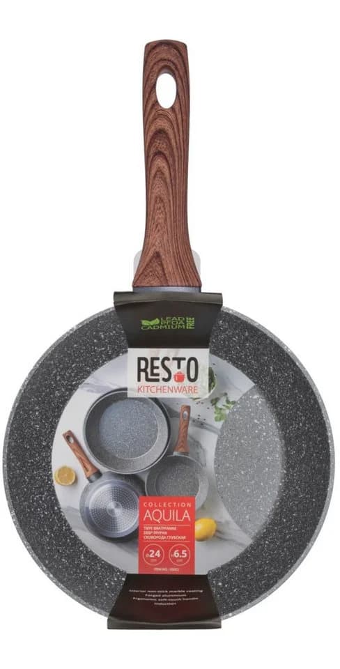 RESTO KITCHENWARE Aquila Bratpfanne Grau Antihaft