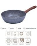 RESTO KITCHENWARE Aquila Bratpfanne Grau Antihaft Bild 4