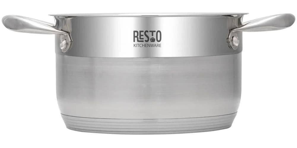 RESTO KITCHENWARE Kochtopf Rigel Edelstahl 2,7l silber