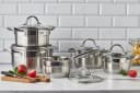 RESTO KITCHENWARE Kochtopf Rigel Edelstahl 2,7l silber Bild 5
