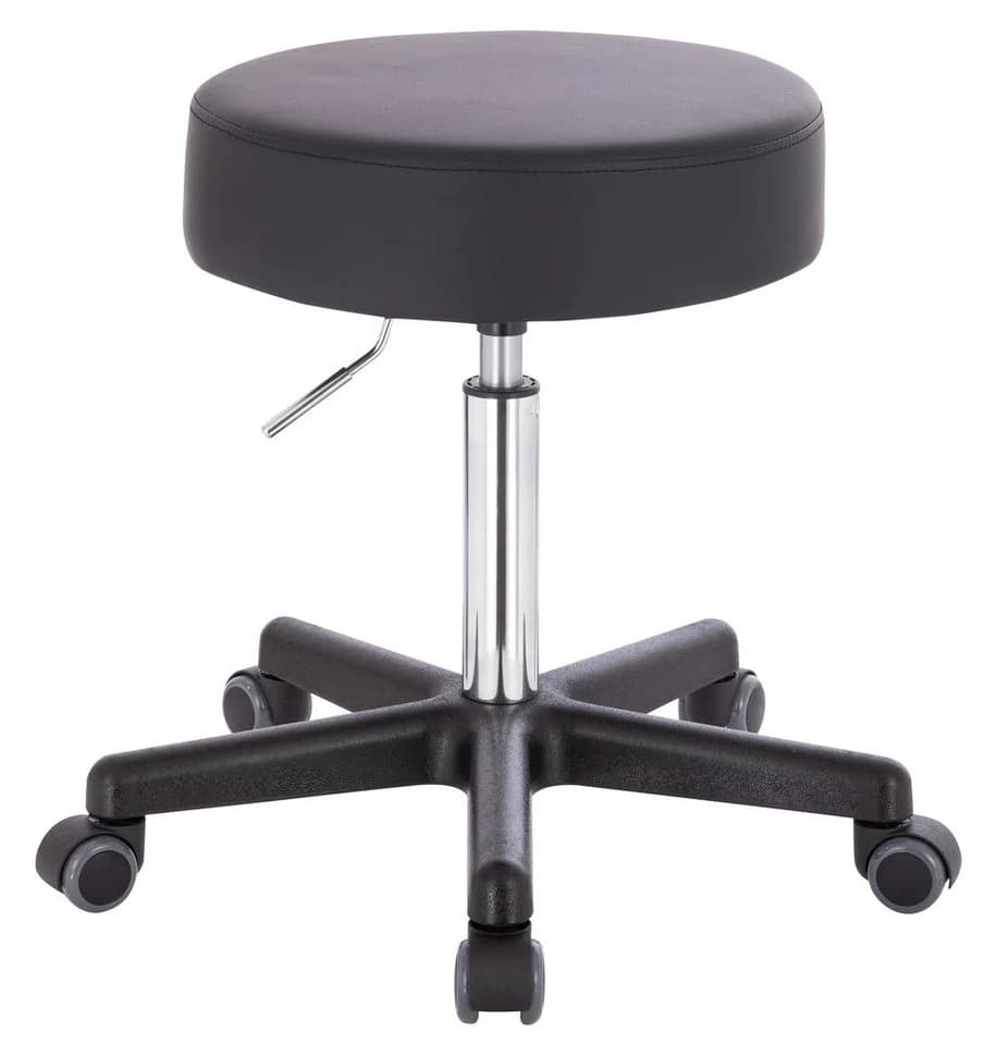 1stuff Squash XL Arbeitshocker Schwarz Kunstleder - Bild 2