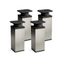 sossai® Möbelfuß Design-Möbelfüße 4er & 8er Set höhenverstellbar MFV1 Bild 2