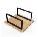 sossai® Couchtischgestell Schwarz 2-Stück Bild 1