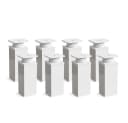 Sossai Möbelfuß Design-Möbelfüße 4er & 8er Set höhenverstellbar MFV1 Weiß Bild 2