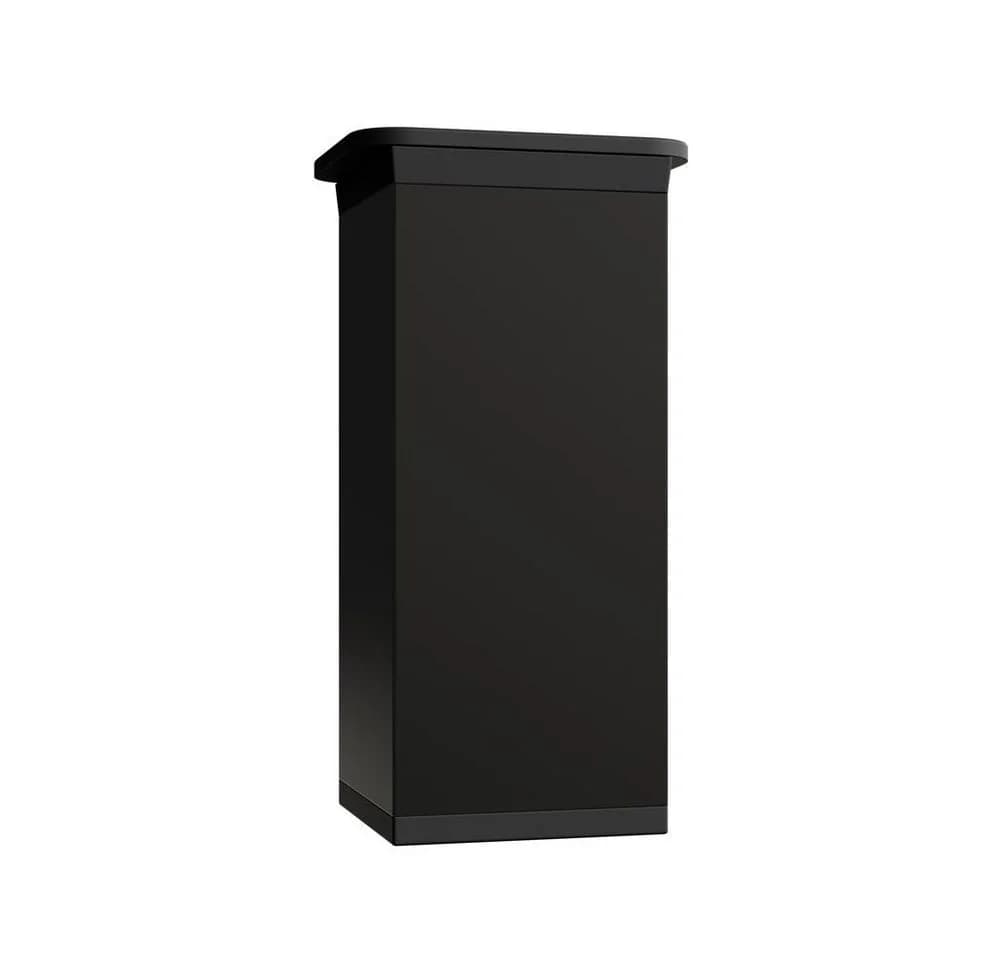 sossai® Möbelfuß Design-Möbelfüße 8er Set höhenverstellbar Schwarz Matt - Bild 3