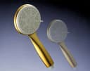 HAC24 Handbrause Duschkopf mit 1,5m Duschschlauch Set Gold Bild 1