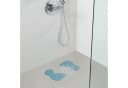 HAC24 Duscheinlage Anti-Rutsch Pads Blau 4-tlg. mit Saugnäpfen Bild 4