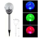 EAXUS LED Solarleuchte 6er Set Solar Gartenleuchte Kugel Leuchte mit Crackle-Licht Solarlampe, LED fest integriert, Farbwechsel Bild 4