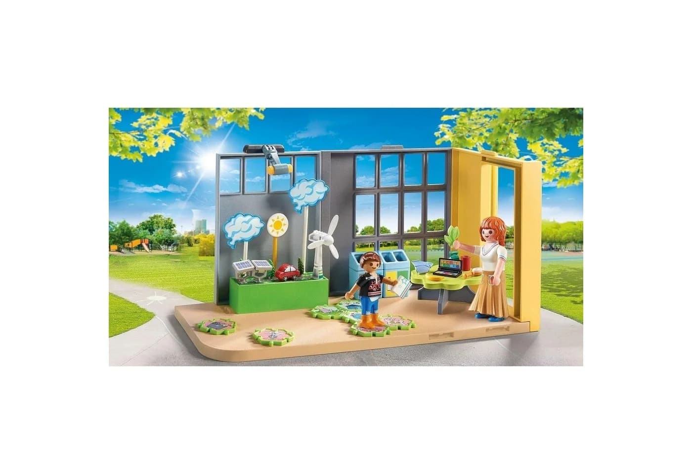 Playmobil 2er-Set Schulbus + Klimakunde Konstruktions-Spielset - Bild 4