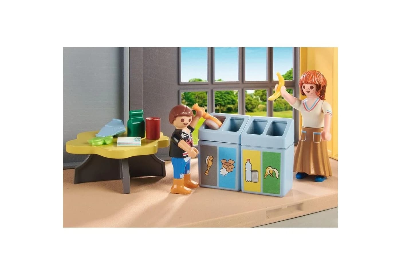 Playmobil 2er-Set Schulbus + Klimakunde Konstruktions-Spielset - Bild 5