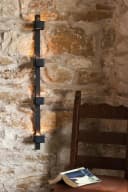 DanDiBo Wandteelichthalter Metall Schwarz Wand Four Wandkerzenhalter Bild 1