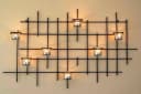 DanDiBo Teelichthalter Wand 7XXL Metall 83 cm Bild 2