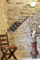 DanDiBo Weinregal Wand Metall Schwarz Diagon 7 Flaschen Bild 3