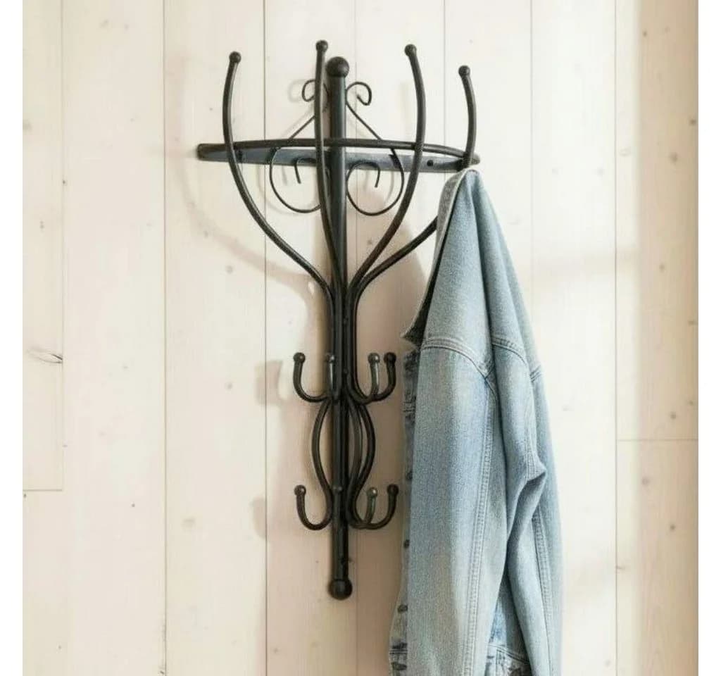 DanDiBo Garderobenhalter Wandgarderobe Halbrund 66 cm - Bild 2