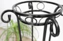 DanDiBo Blumenhocker Blumensäule Metall Schwarz Bild 1