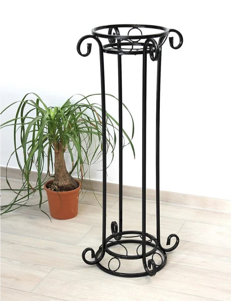 DanDiBo Blumenhocker Blumensäule Metall Schwarz - Bild 2
