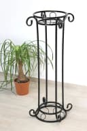 DanDiBo Blumenhocker Blumensäule Metall Schwarz Bild 4