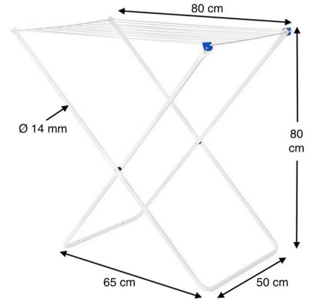DanDiBo Flügelwäschetrockner Weiß - Bild 3