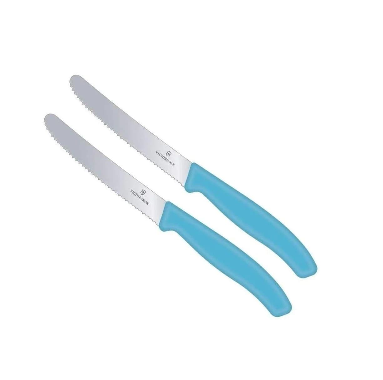 Victorinox Tafelmesser Set Swiss Classic karibikblau 2-teilig