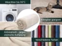 Wohndecke ZOLLNER 150 x 200 cm 100% Polyester Superflauschig Bild 4
