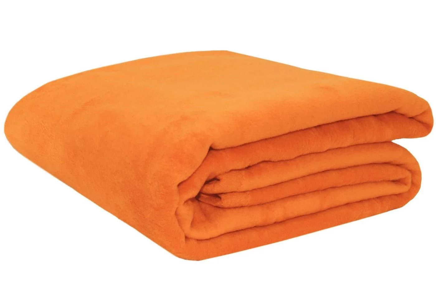 ZOLLNER Wohndecke 150x200 cm Baumwolle Polyacryl Orange - Bild 2