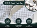 ZOLLNER Geschirrtuch-Set 10-tlg. Grau 100% Baumwolle Bild 5