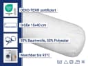 ZOLLNER Nackenrolle 1-tlg. 15 x 40 cm Polyester Bild 1