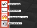 ZOLLNER Topflappen Set 2-tlg. Schwarz 100% Baumwolle Bild 1