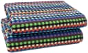 ZOLLNER Duschtücher Frottier 2er Set Bunt 100% Baumwolle Bild 2
