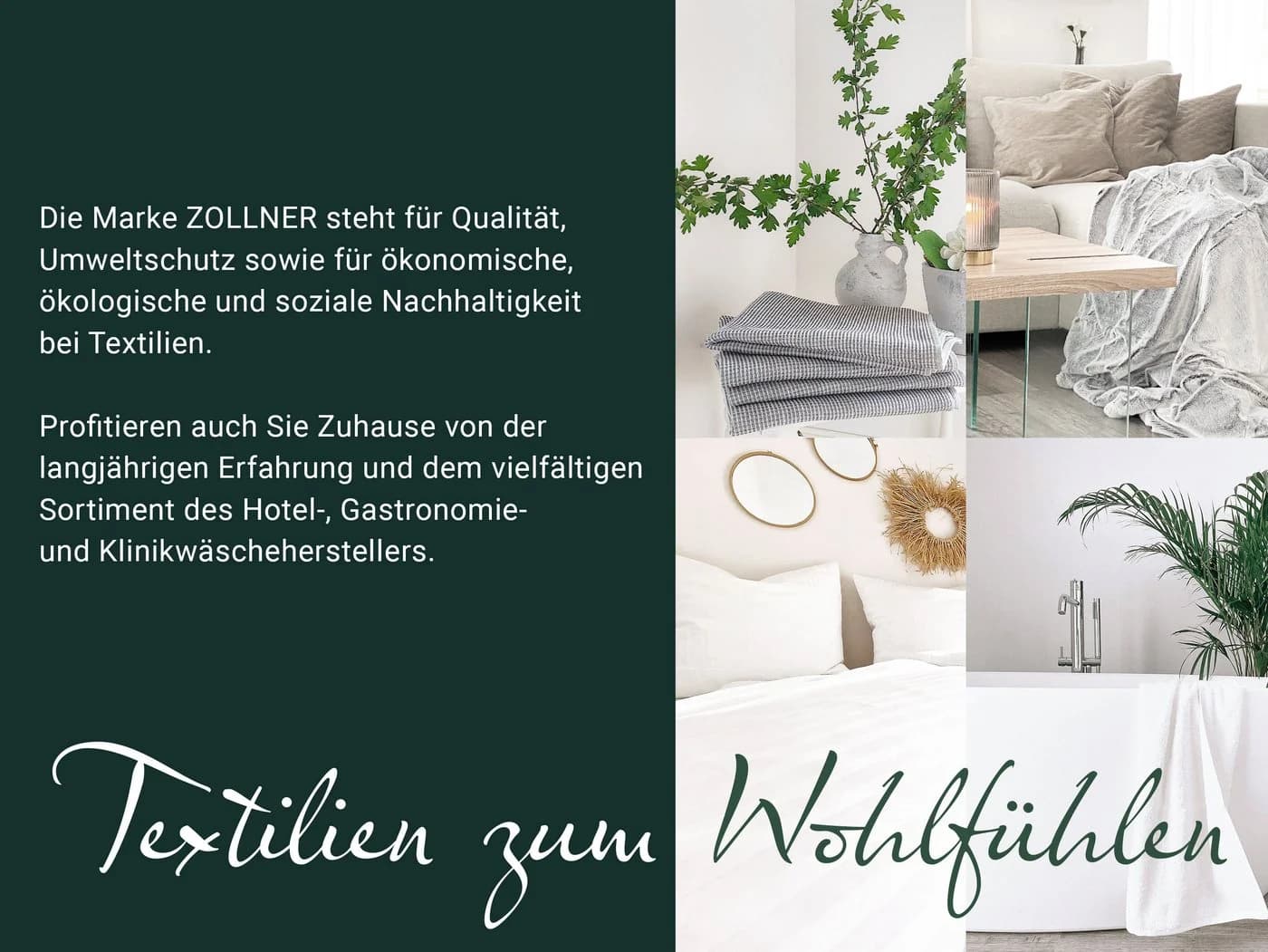 ZOLLNER24 Wäschesack Grün 100% Polyester mit Kordelzug - Bild 5