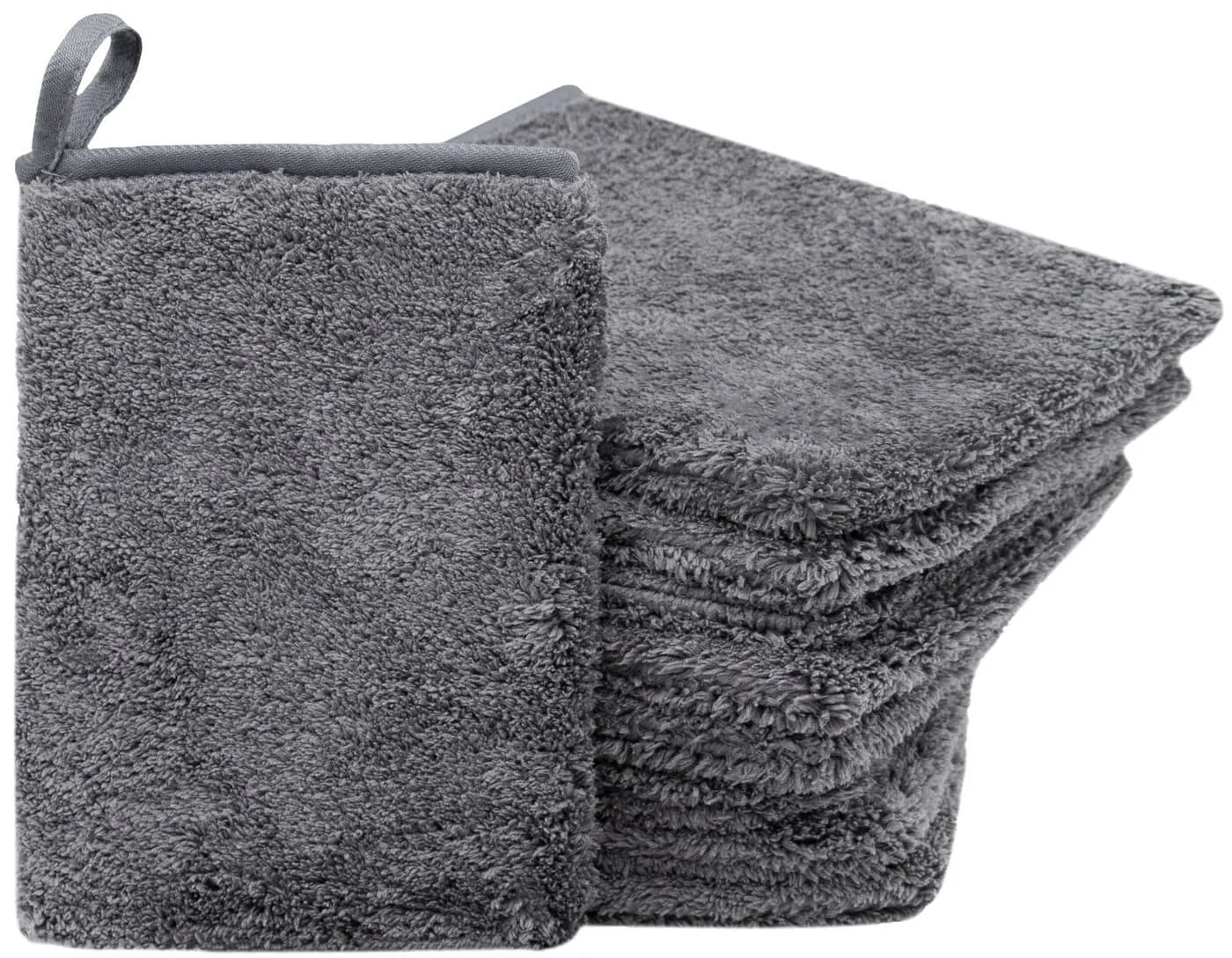 ZOLLNER Waschlappen Set 9-teilig 16x21 cm Polyester - Bild 2