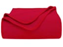 ZOLLNER Wohndecke 130x170 cm Polyester rot Bild 2