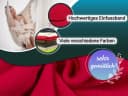 ZOLLNER Wohndecke 130x170 cm Polyester rot Bild 4