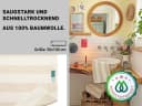 ZOLLNER Handtücher 4-Stück Walkfrottier 100% Baumwolle Bild 1