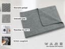 ZOLLNER Geschirrtuch 10-tlg. Grau Mikrofaser Spar-Set Bild 1