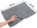 ZOLLNER Geschirrtuch 10-tlg. Grau Mikrofaser Spar-Set Bild 5