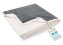 ZOLLNER24 Wohndecke Grau 100% Polyester Kuscheldecke Bild 2