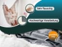 ZOLLNER24 Wohndecke Grau 100% Polyester Kuscheldecke Bild 4