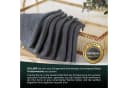 ZOLLNER Waschlappen 10er-Set Grau 100% Baumwolle 16x21 cm Bild 5