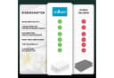 ZOLLNER Duschtücher Walkfrottier 2er Pack Weiß 100% Baumwolle Bild 5