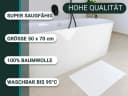 ZOLLNER Badematte 100% Baumwolle Waschbar Bis 95°C Bild 3